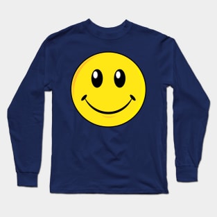 Smiley Face Long Sleeve T-Shirt